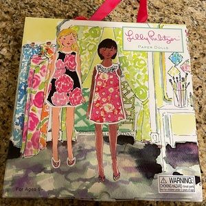 New in Box Lilly Pulitzer Paper Dolls Kit